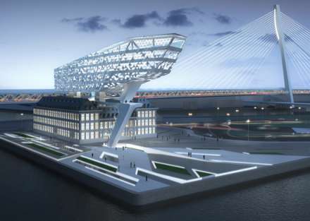 Havenhuis door Zaha Hadid