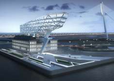 Havenhuis door Zaha Hadid