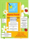 poster open feest