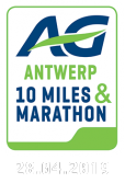 Antwerp 10 Miles & Marathon 2019 op zondag 28 april