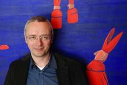 Geert Joris is directeur van Boek.be en organisator van de Boekenbeurs. (foto: Boek.be)