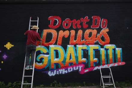 Graffitimuren Berchem kleuren Belgisch dit jaar 