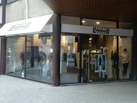 Uitzicht Wolford boetiek