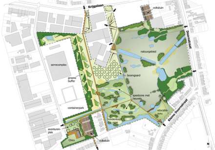 Grondplan Park Neerland
