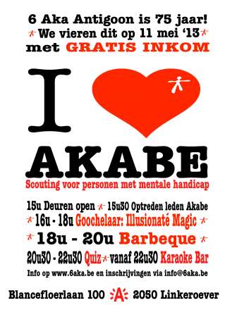 I love Akabe affiche