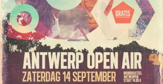 Antwerp Open Air 2013 op zaterdag 14 september aan het Noordkasteel