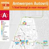 Antwerpen Autovrij 2014 grondplan