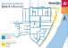 Kaart bewonersparkeren op Linkeroever (Blauwe Zone + Gele Zone)