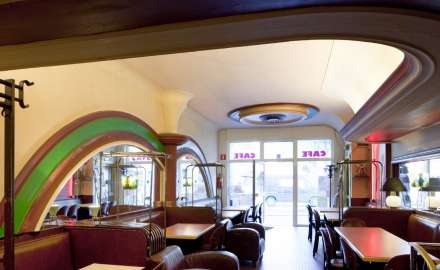 Café Kiebooms op het De Coninckplein