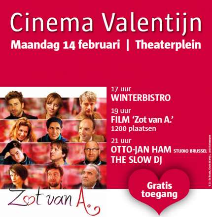 Zot van A gratis voor Valentijn