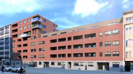 Voorgevel Citify nieuwbouwproject in Congresstraat