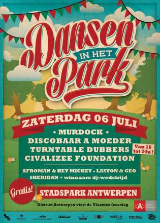 Dansen in het Park affiche