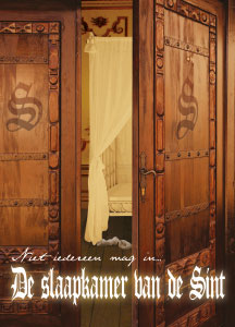 De slaapkamer van de Sint