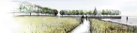 Droogdokkenpark impressie
