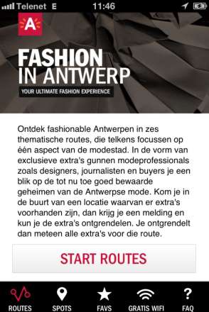 Fashion in Antwerp app