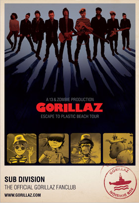 Gorillaz Lotto Arena Antwerpen