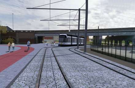 Hardevoort Kempenstraat trambedding
