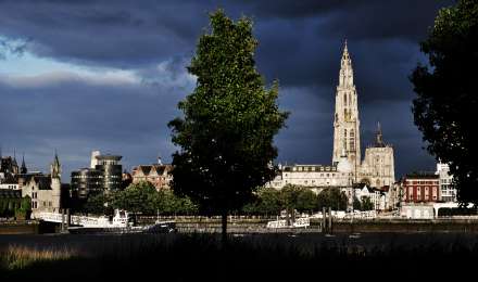 Antwerpen met de kathedraal