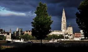 Antwerpen met de kathedraal