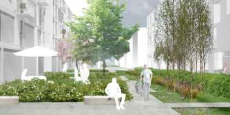 Impressie Nieuw Zuid groen detail
