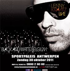 Lenny Kravitz Sportplais Antwerpen