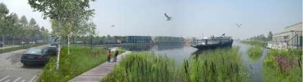 Singel Noord krijgt drijvende eilandjes
