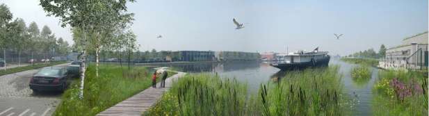 Singel Noord krijgt drijvende eilandjes