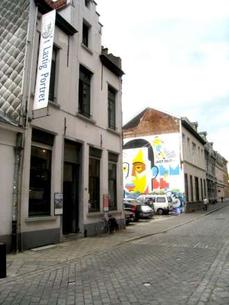 't Lastig Portret - gevel