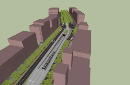 Tramtunnel Frankrijklei