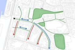 Verkeerssituatie Suikerrui na invoeren verdwijnpalen