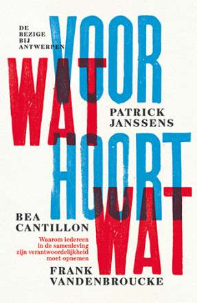 Voor wat hoort wat Patrick Janssens boekcover