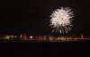 Vuurwerk aan de Schelde op maandag 31 december 2012 om 24 uur