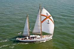 Zenobe Gramme doet mee aan de Tall Ships Race 2016